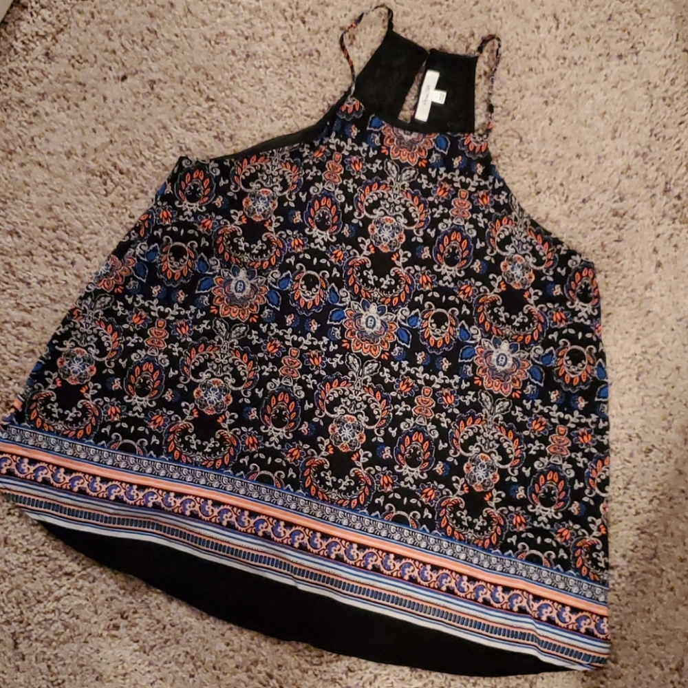 Halter neck flowy cami